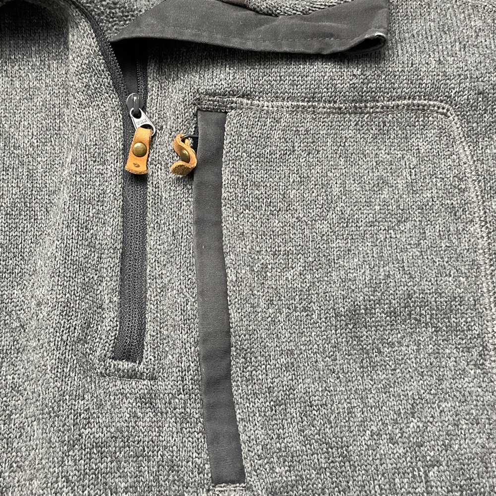 Fjallraven Övik Fleece Half Zip-Up Sweater Size Small - Picture 4 of 16